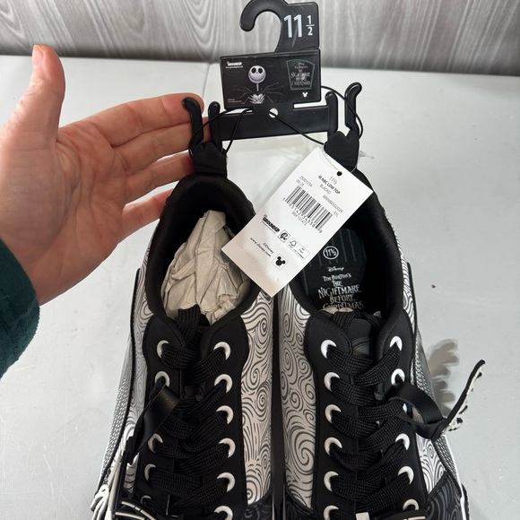 Disney Nightmare Before Christmas‎ Low Top shoes Men's Size 11.5 NWT Halloween - Picture 5 of 5
